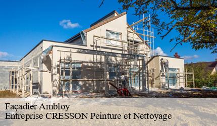 Façadier  ambloy-41310 Entreprise CRESSON Peinture et Nettoyage