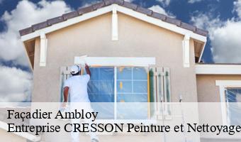 Façadier  ambloy-41310 Entreprise CRESSON Peinture et Nettoyage