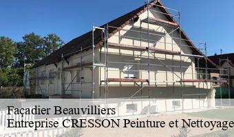 Façadier  beauvilliers-41290 Entreprise CRESSON Peinture et Nettoyage