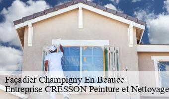 Façadier  champigny-en-beauce-41330 Entreprise CRESSON Peinture et Nettoyage