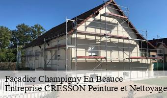 Façadier  champigny-en-beauce-41330 Entreprise CRESSON Peinture et Nettoyage