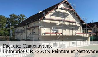 Façadier  chateauvieux-41110 Entreprise CRESSON Peinture et Nettoyage