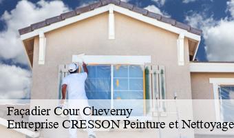 Façadier  cour-cheverny-41700 Entreprise CRESSON Peinture et Nettoyage