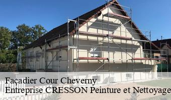 Façadier  cour-cheverny-41700 Entreprise CRESSON Peinture et Nettoyage