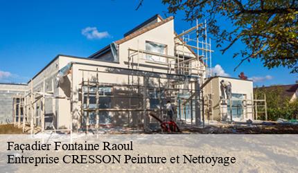 Façadier  fontaine-raoul-41270 Entreprise CRESSON Peinture et Nettoyage