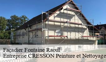 Façadier  fontaine-raoul-41270 Entreprise CRESSON Peinture et Nettoyage