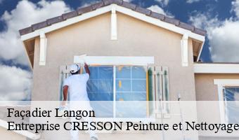 Façadier  langon-41320 Entreprise CRESSON Peinture et Nettoyage