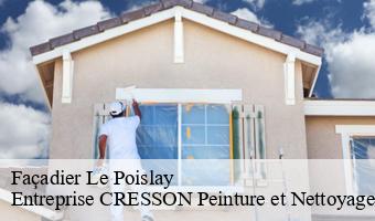 Façadier  le-poislay-41270 Entreprise CRESSON Peinture et Nettoyage