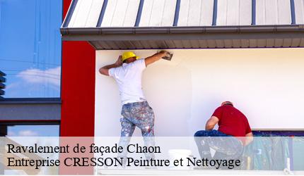 Ravalement de façade  chaon-41600 Entreprise CRESSON Peinture et Nettoyage