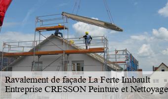 Ravalement de façade  la-ferte-imbault-41300 Entreprise CRESSON Peinture et Nettoyage