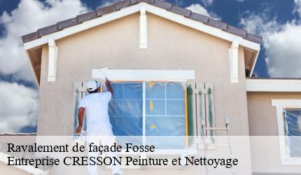 Ravalement de façade  fosse-41330 Entreprise CRESSON Peinture et Nettoyage